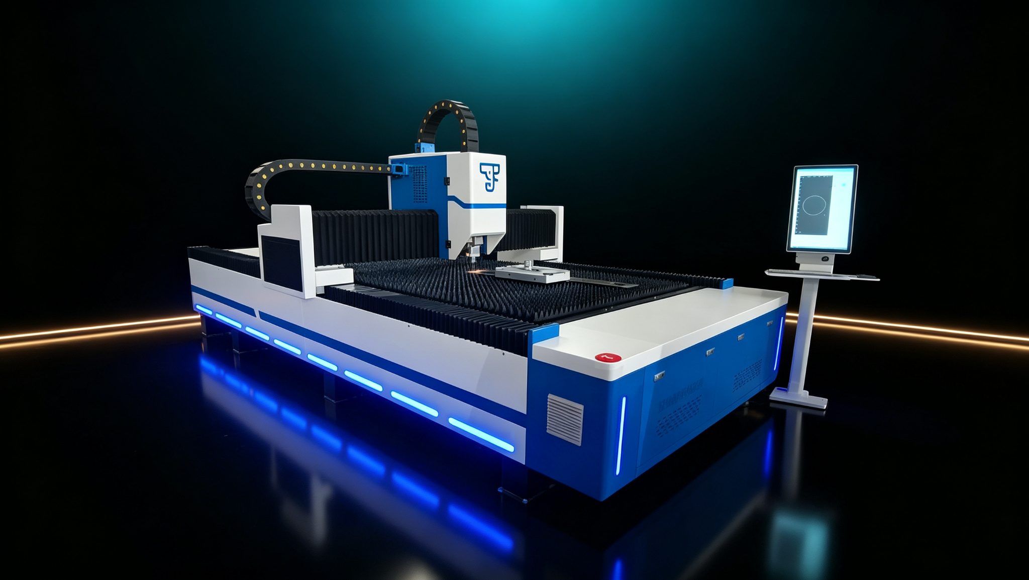 Fiber laser cutting machine